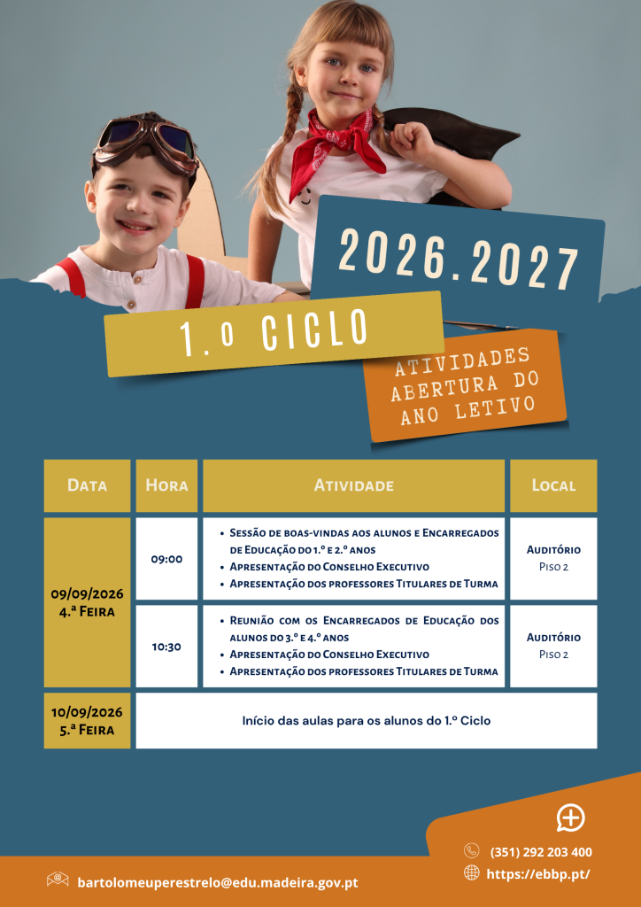 Calendário Atividades_1.º Ciclo_26.27